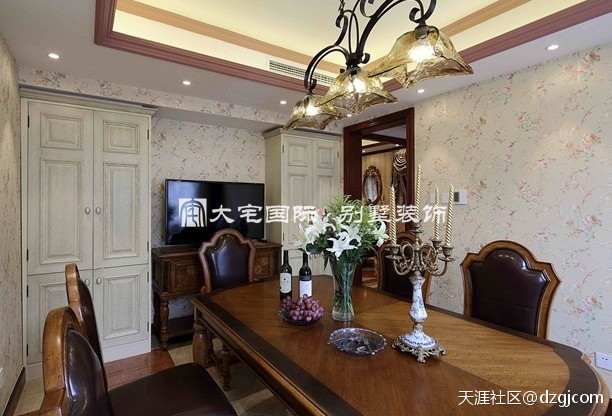 低调豪华 新古典欧式气概别墅拆修设想赏识