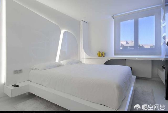 门，墙面，衣柜全数白色都雅吗？