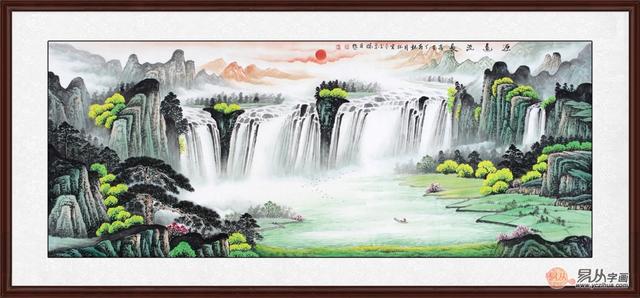 客厅挂什么字画比力好？