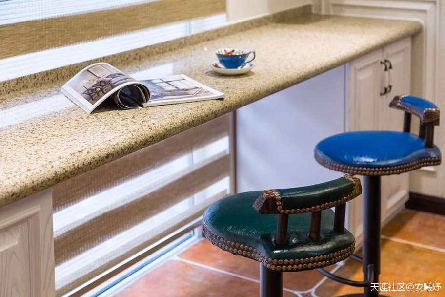 160㎡复古美式拆修，主卧实的好标致！