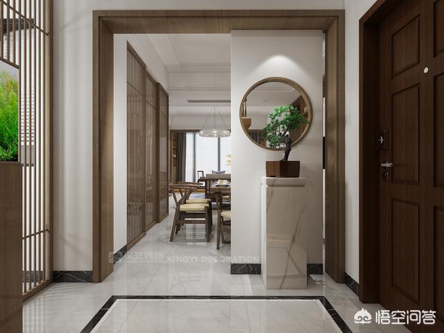 中式玄关该怎么设想？