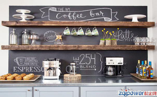 饱含美食与爱的清冷系厨房拆修效果图