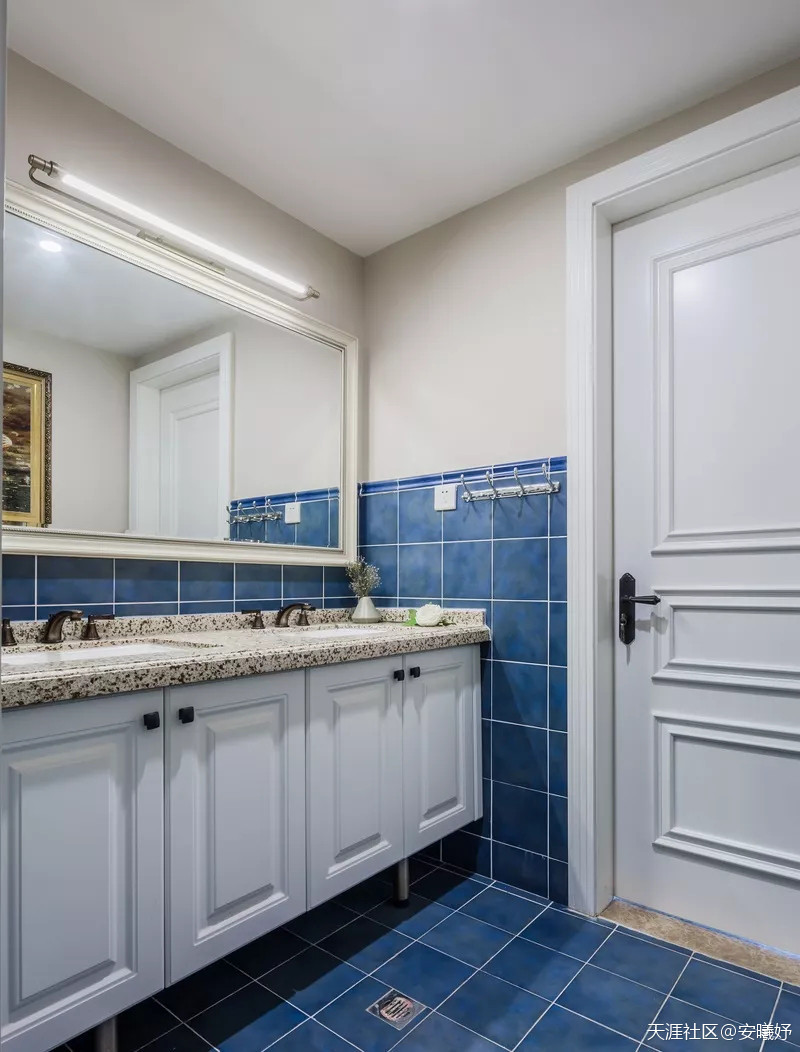 超都雅的140㎡美式拆修，快来一睹芳容吧！主卧藏了个大衣帽间！