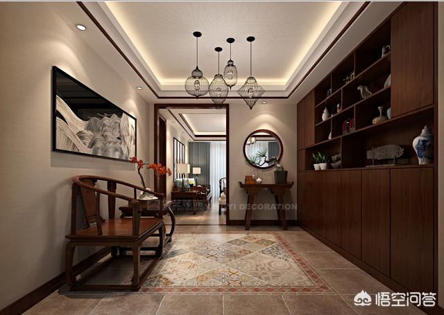 中式玄关该怎么设想？