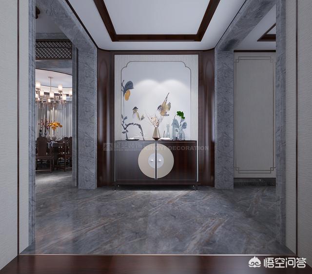 中式玄关该怎么设想？