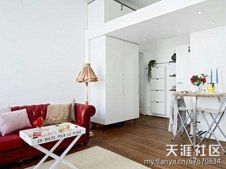 小户型拆修 55平小户型拆修效果图大全(转载)