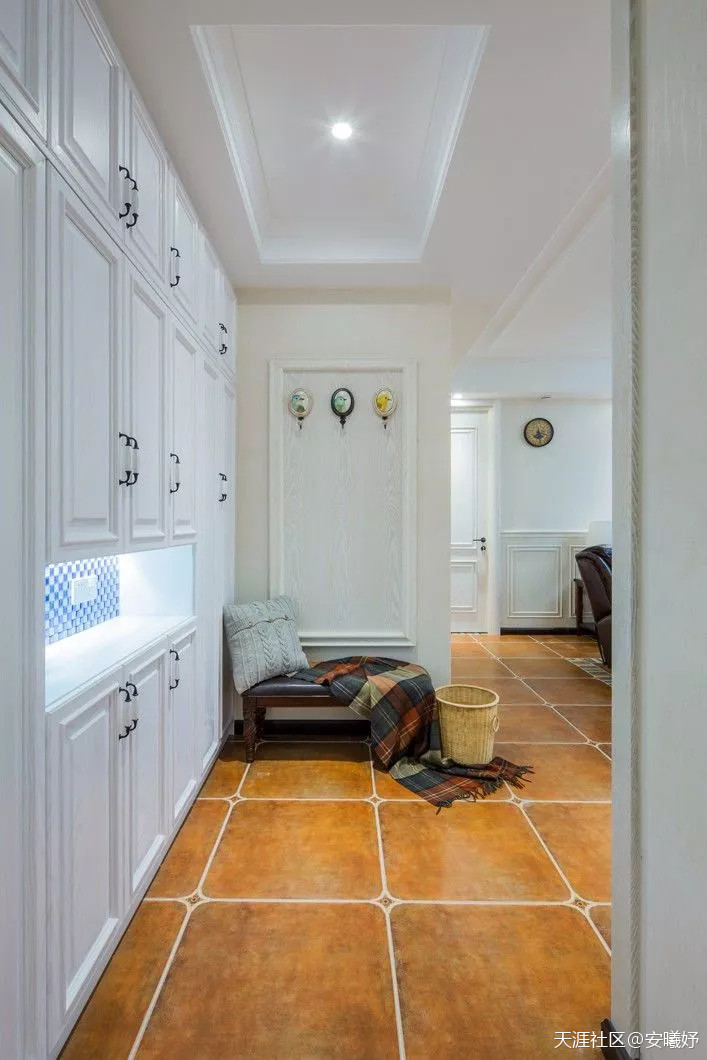 160㎡复古美式拆修，主卧实的好标致！