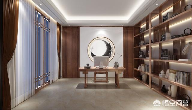 该若何设想一间新中式书房strong雍美/strong？