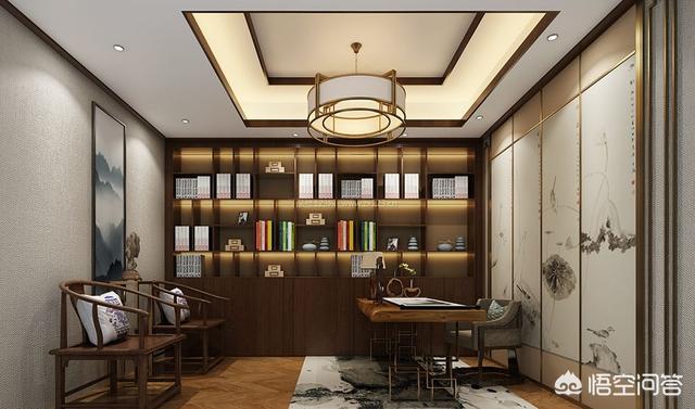 该若何设想一间新中式书房strong雍美/strong？