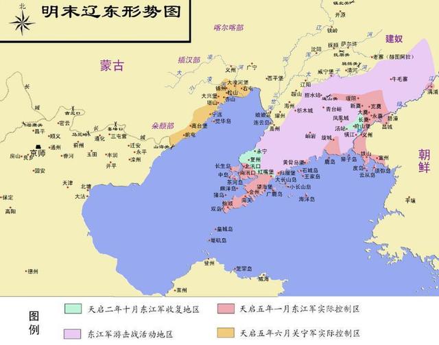 明末熊庭弼的战略思惟，对吗？