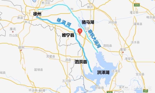 南水北调东线工程的徐洪河是怎么形成的？