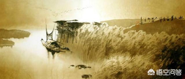 “野旷天低树<strong></p>
<p>天首</strong>，江清月近人”，应该怎么理解？