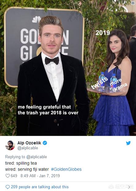 抢走金球奖红毯风头的“斐泉女郎”为何起诉斐泉<strong></p>
<p>斐姿</strong>？