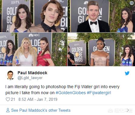 抢走金球奖红毯风头的“斐泉女郎”为何起诉斐泉<strong></p>
<p>斐姿</strong>？