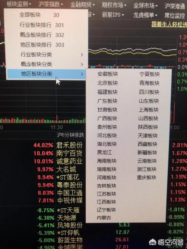 在什么网站可以查到一个地区的上市公司名称？