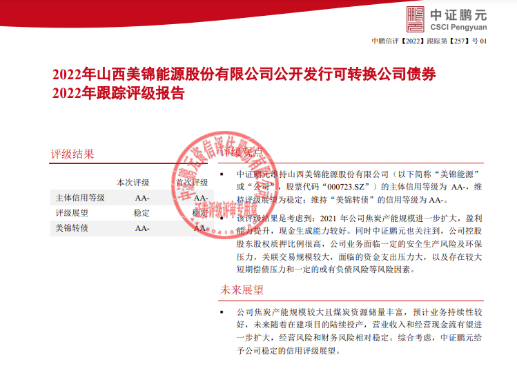 “氢”装前行的美锦能源：短期偿债压力较大<strong></p>
<p>美锦能源集团</strong>，大股东大幅质押持股