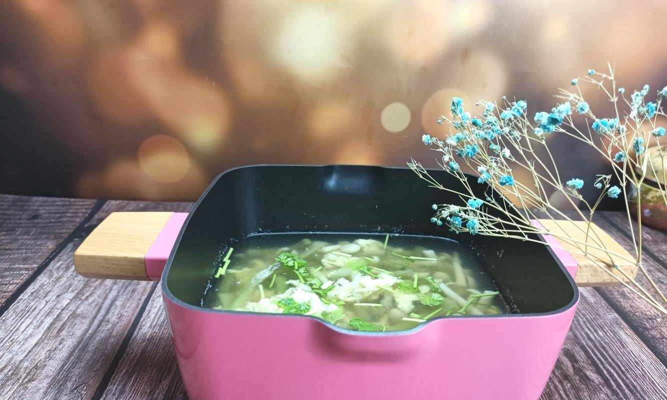 2种靓颜食材邂逅，“素海鲜”巧遇“美人汁”，绝对鲜味担当