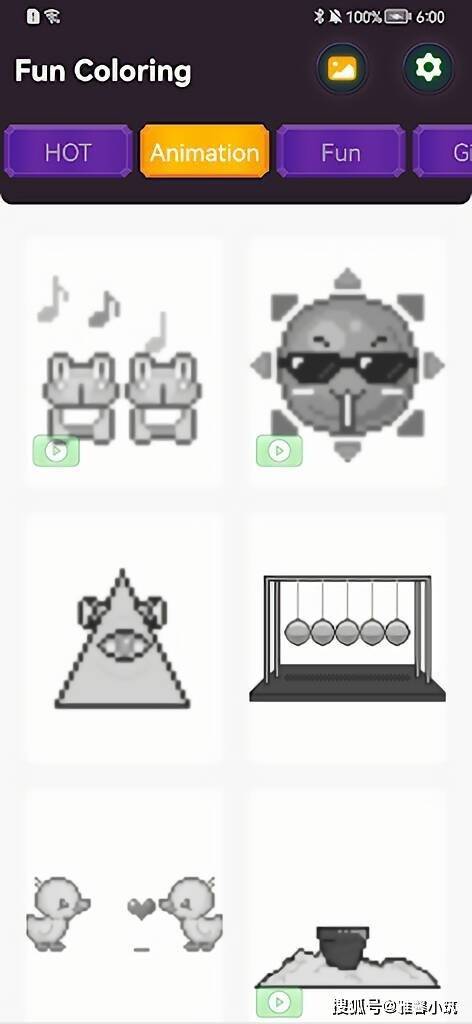 FunColoring数字填色游戏《Fun Coloring》呈现有趣的着色