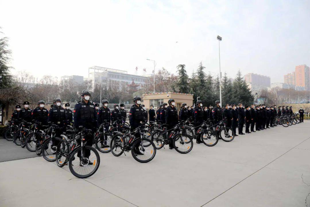 骑上自行车去巡逻！警用巡逻自行车亮相晋城
