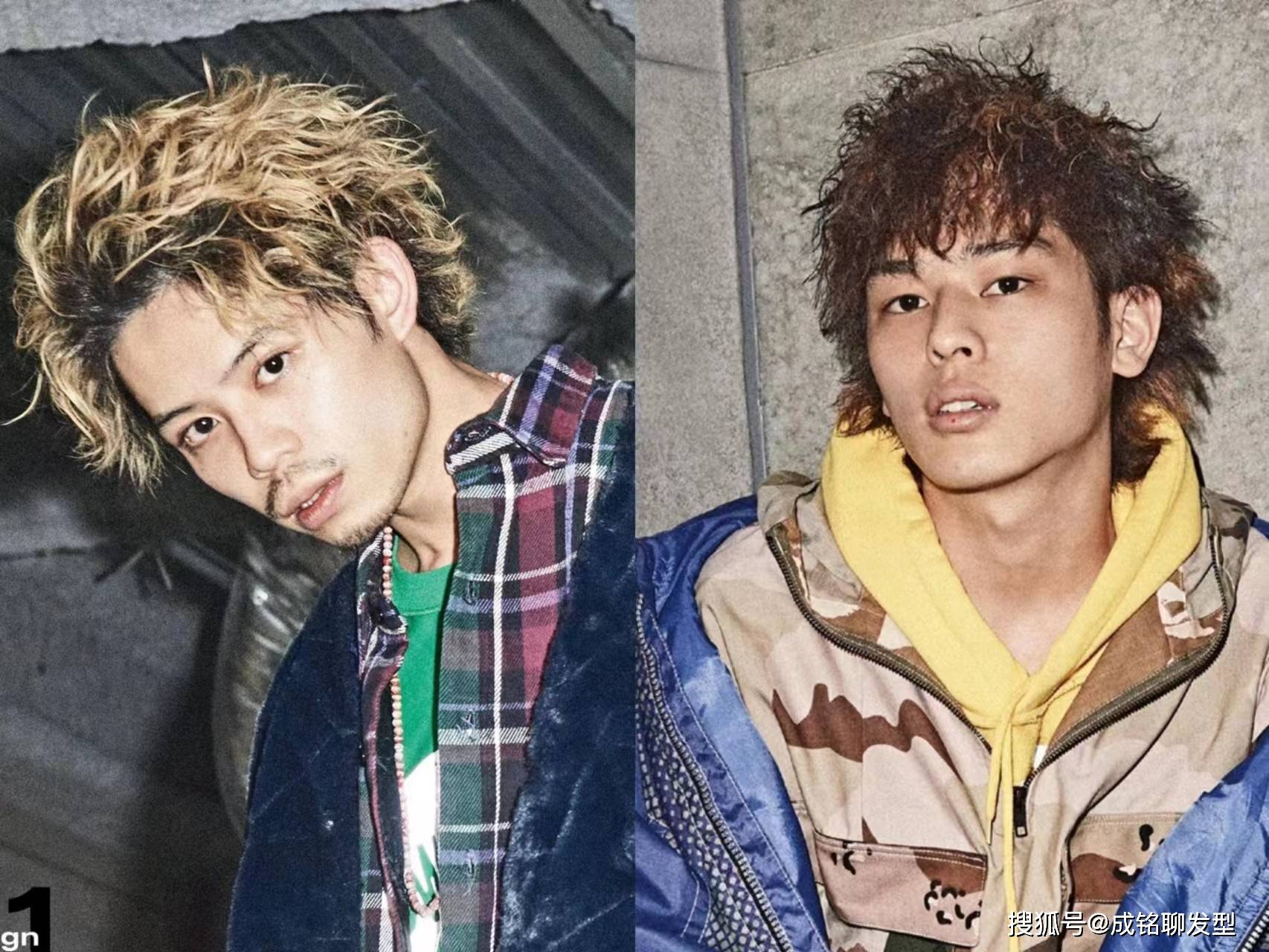 中日韩男生烫发的区别：欧美范、非主流和中性风，你更喜欢哪种？