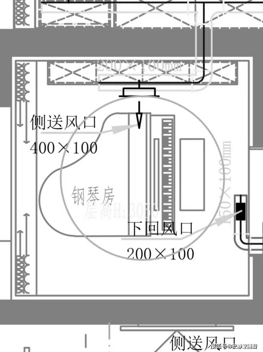 钢琴房隔音先进悬浮隔振隔声工艺“房中房”顶级家庭降噪技术