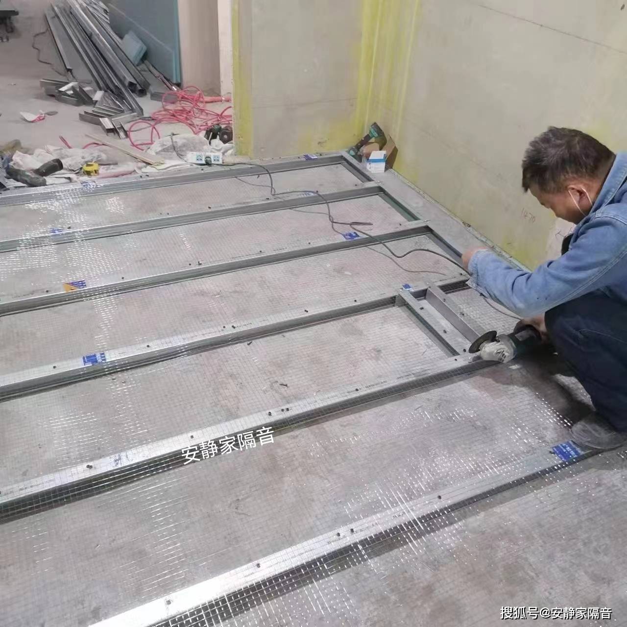 钢琴房隔音先进悬浮隔振隔声工艺“房中房”顶级家庭降噪技术