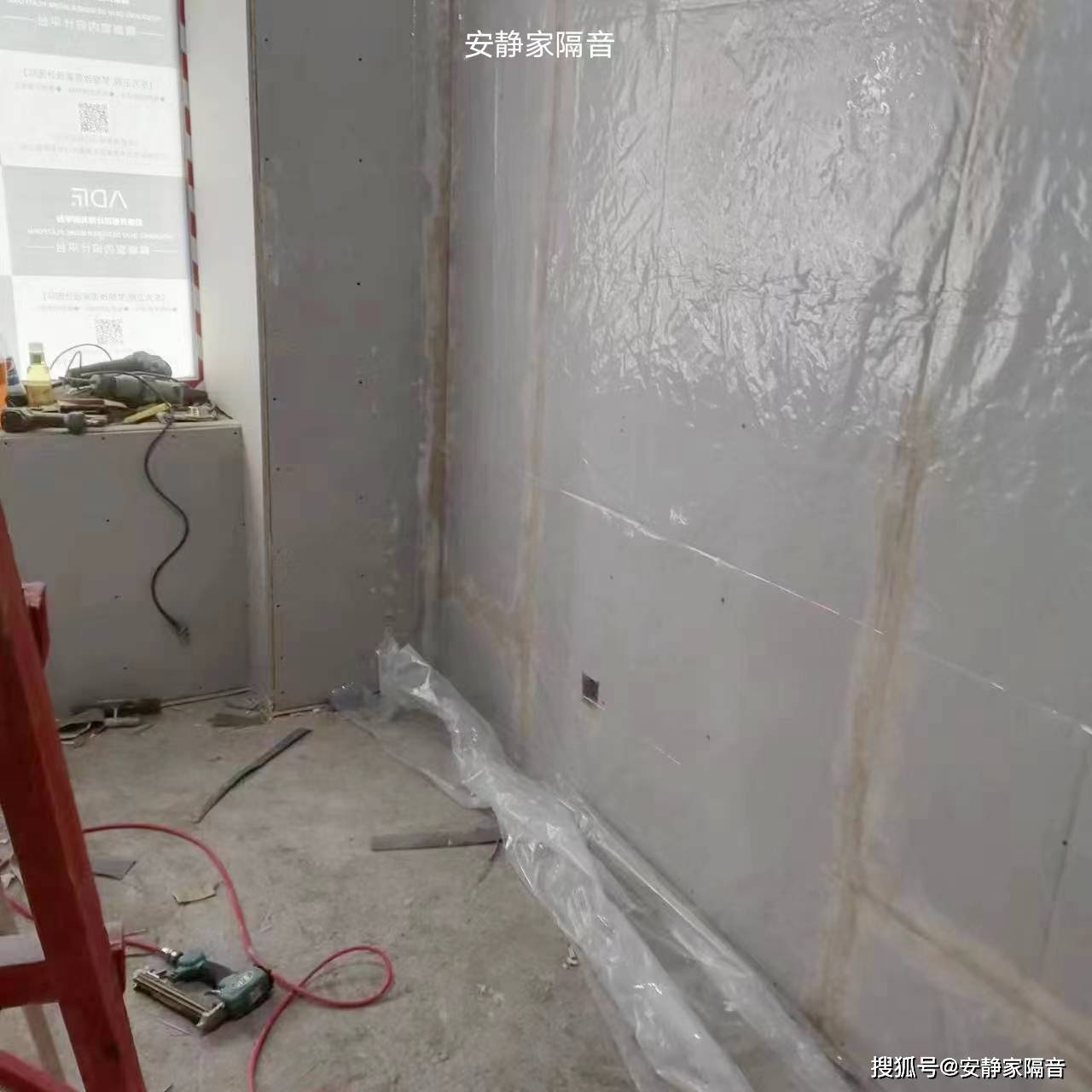 钢琴房隔音先进悬浮隔振隔声工艺“房中房”顶级家庭降噪技术