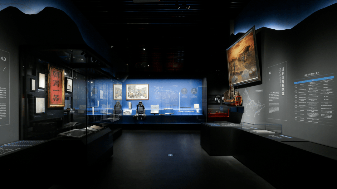 博物馆展柜玻璃案例之中国港口博物馆