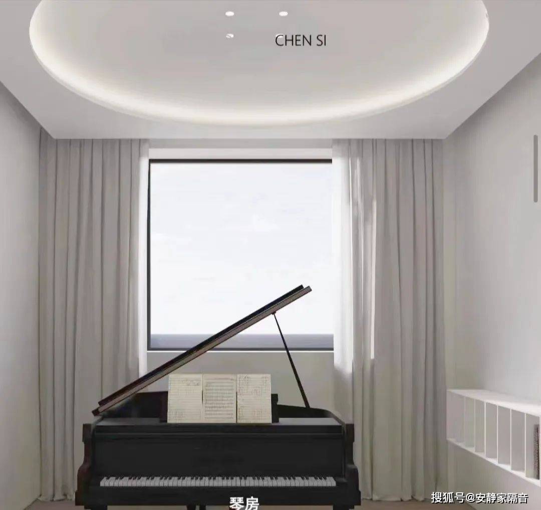 家庭钢琴房隔音“房中房”先进悬浮隔振隔声工艺全频率范围降噪