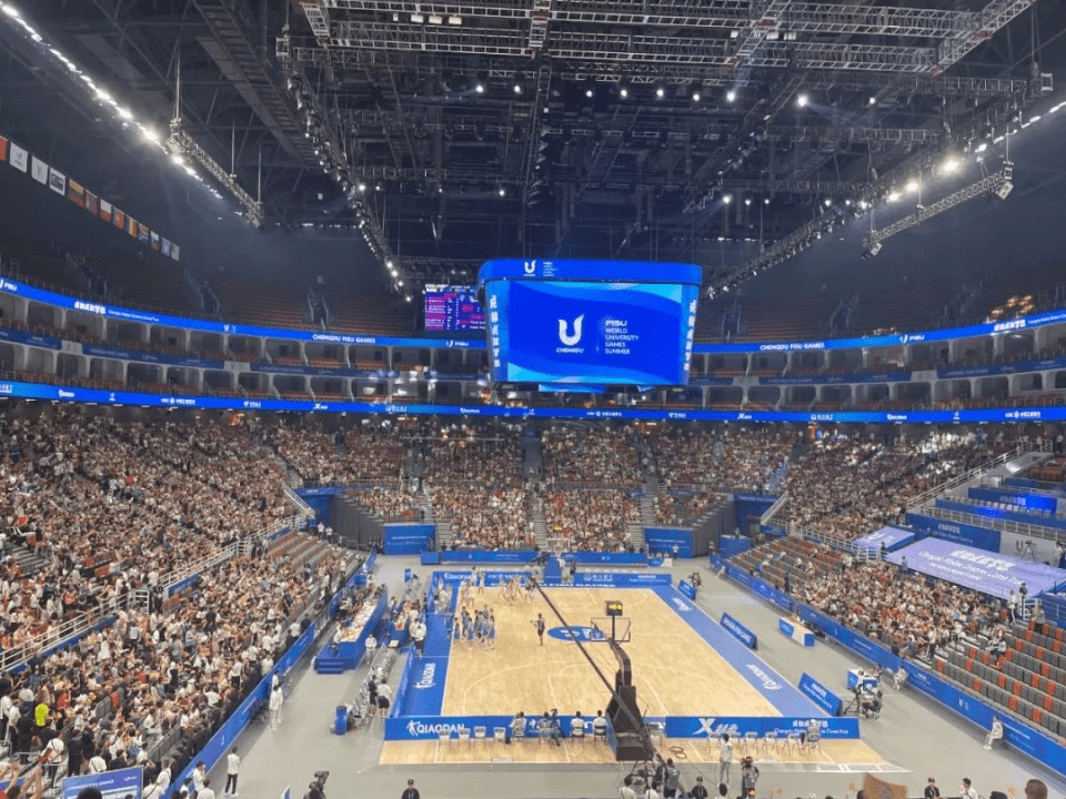 成都大运会的这些LED显示屏来自天府新区