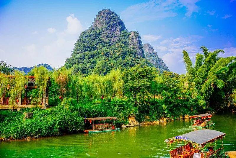 【浪漫黄姚】 诗意黄姚古镇、鬼斧神功玉石林、姚江竹筏漂流、东谭岭云海日出