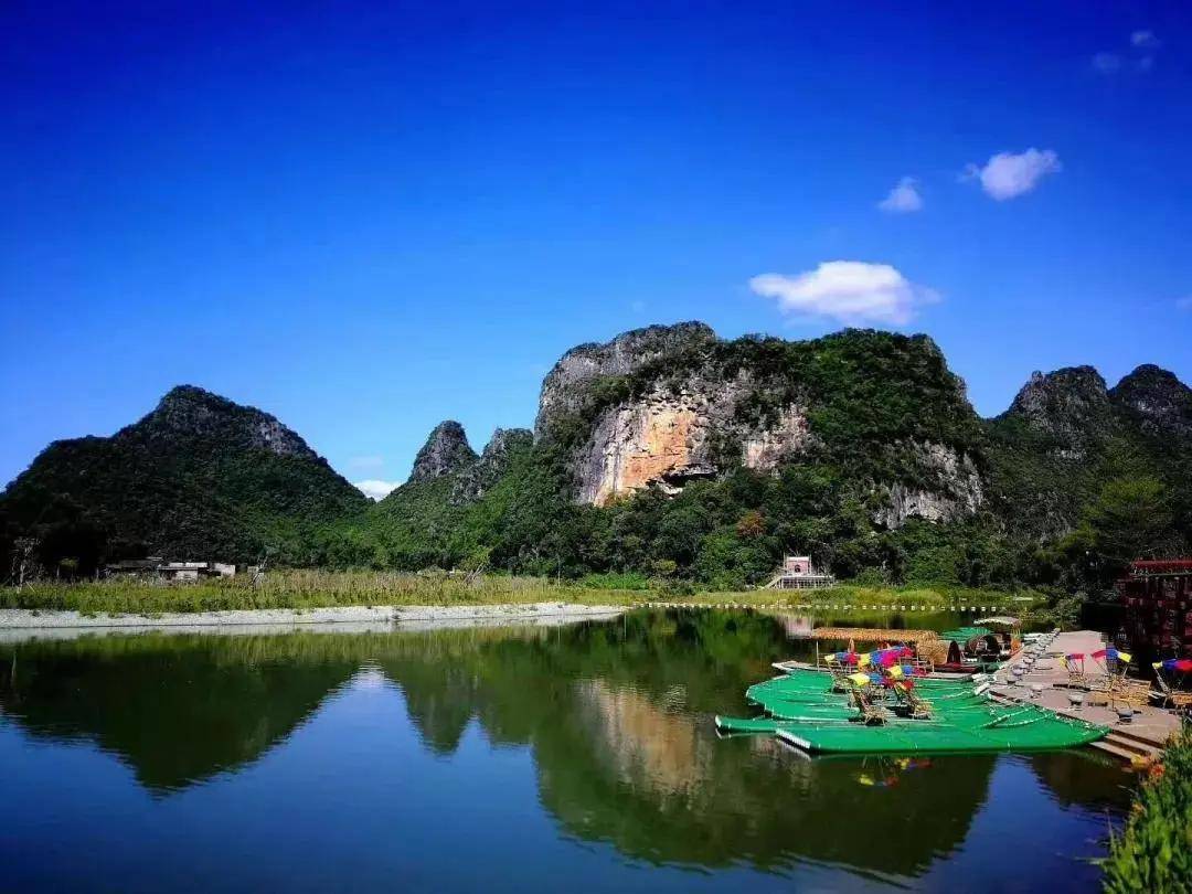 【浪漫黄姚】 诗意黄姚古镇、鬼斧神功玉石林、姚江竹筏漂流、东谭岭云海日出