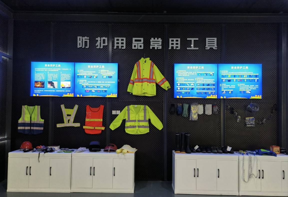 消防器材装备展示系统-消防安全体验馆展项设备