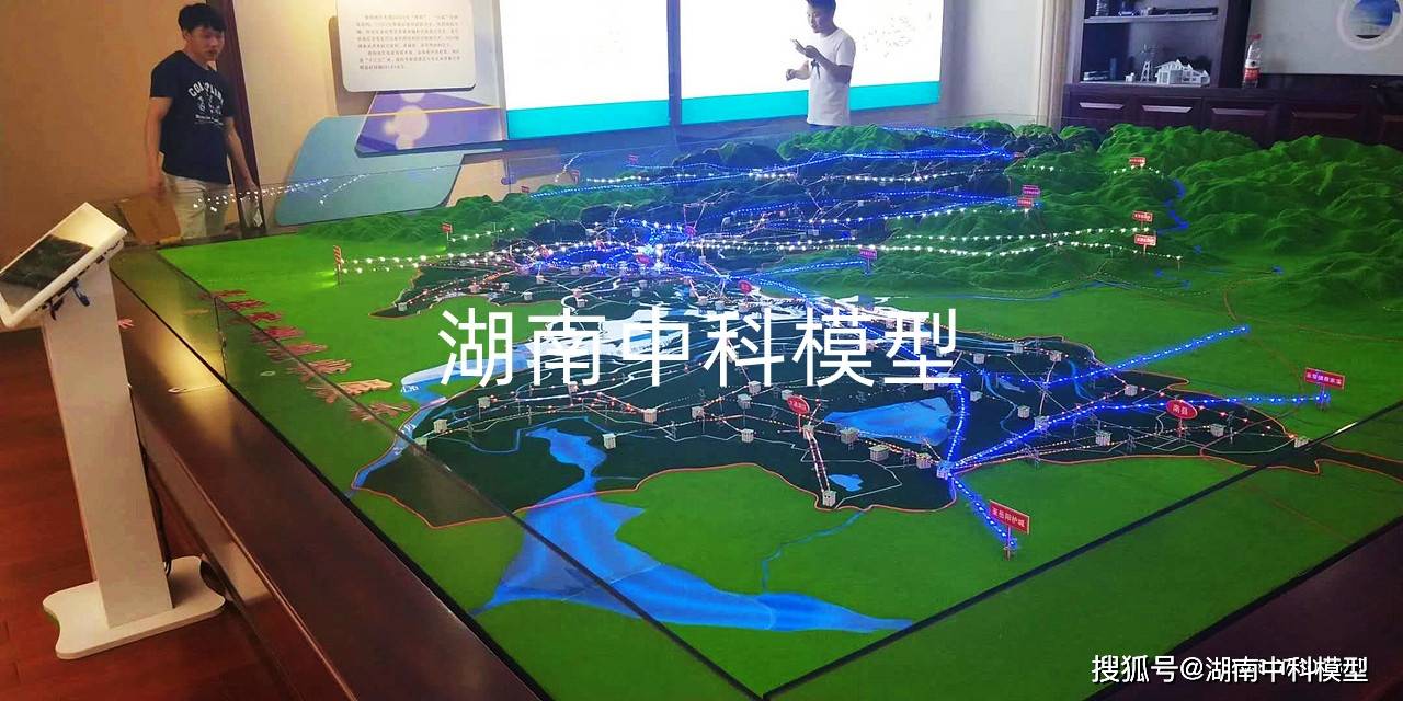 济宁市供电局电网沙盘模型