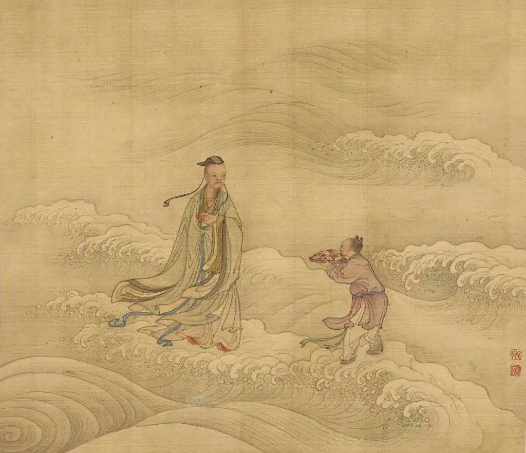 大英博物馆藏中国绘画——石涛、 吴历 、 冷枚等