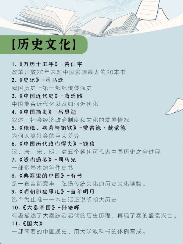 假期逆袭必读书单请在来自35岁之前读完