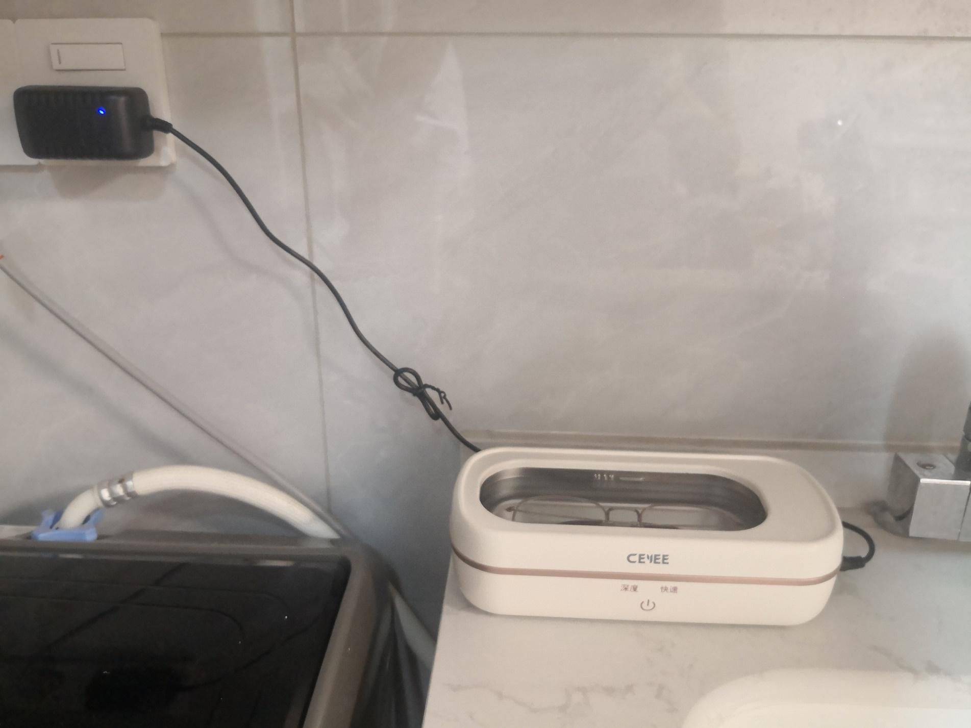 懒人福音！希亦CG超声波清洗机，眼镜首饰类的清洁好帮手