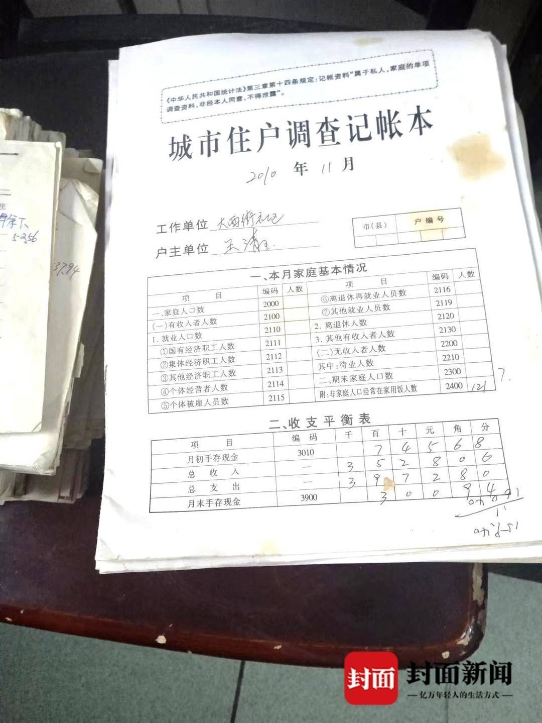 78岁账员王清玉：用家庭账本记录南充42年发展变迁