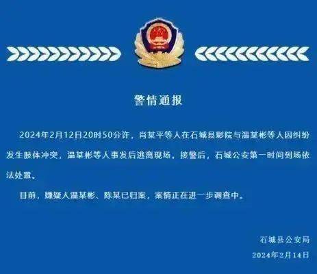 夫妻俩电影院换座被拒，“摇人”围殴前排？警方通报
