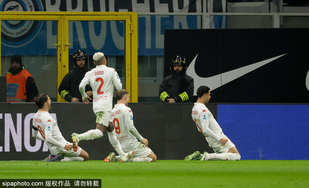 意甲-阿瑙替补制胜 国米2-1复仇佛罗伦萨距榜首1分