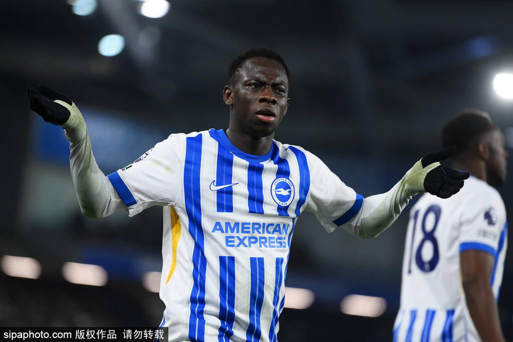 英超-三笘薰神级停球破门明特双响 切尔西0-3遭布莱顿双杀