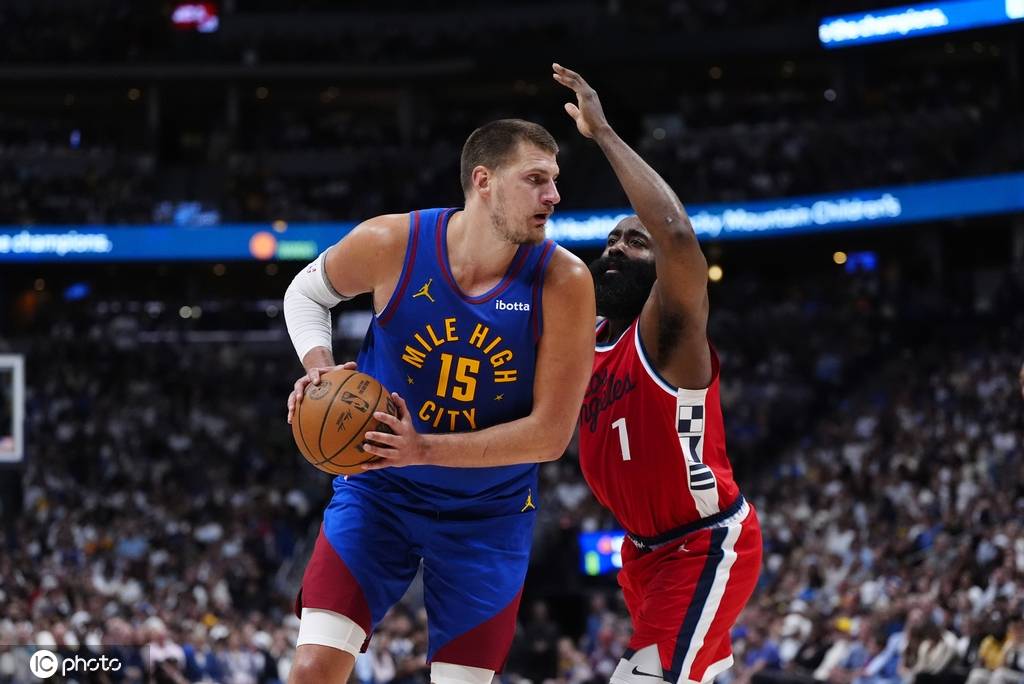 哈登仅7分约基奇准三双 掘金抢七淘汰快船挺进半决赛