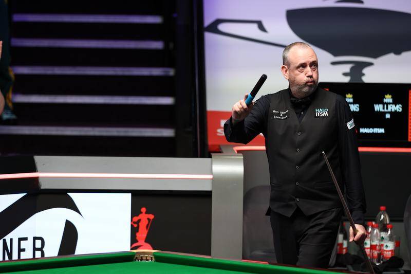 斯诺克世锦赛决赛第二阶段结束:赵心童11-6领先威廉姆斯