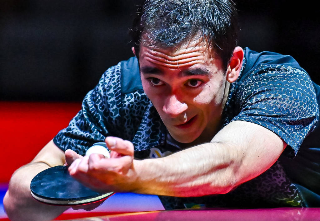 雨果4比3战胜梁靖崑创巴西乒乓历史，男单决赛再战王楚钦