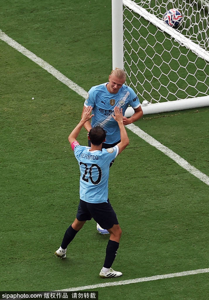 世俱杯-萨维尼奥传射哈兰德破门 曼城5-2尤文获小组头名