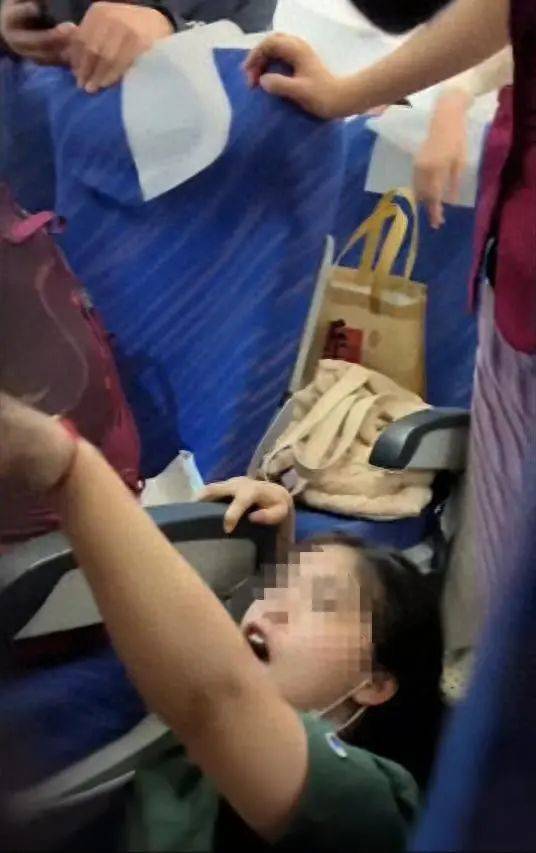 “他还是孩子，你就不能体谅他吗？”航班降落后疑因孩子顶座起冲突，警方已介入调查处理