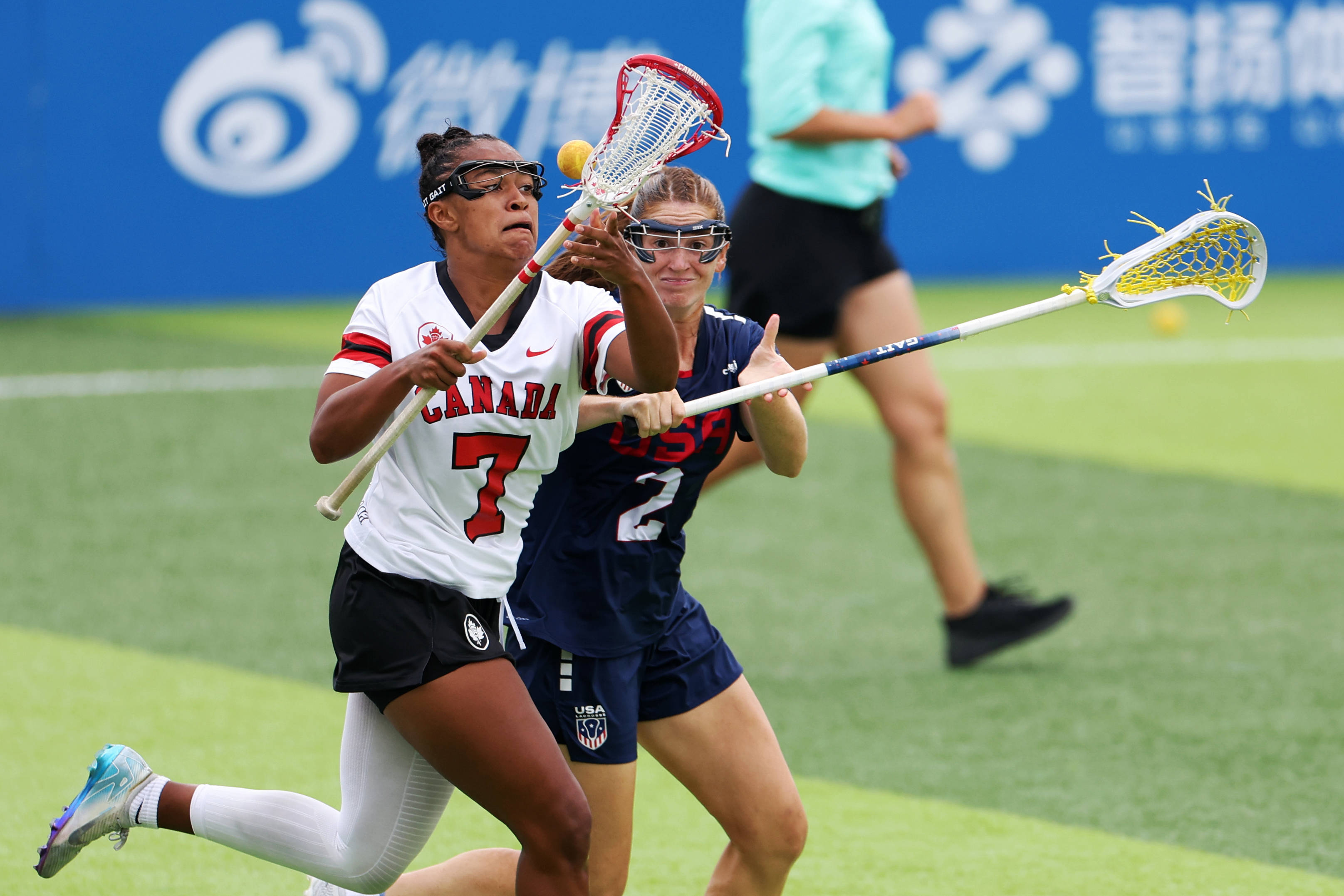 (成都世运会)棍网球——美国队夺得女子金牌