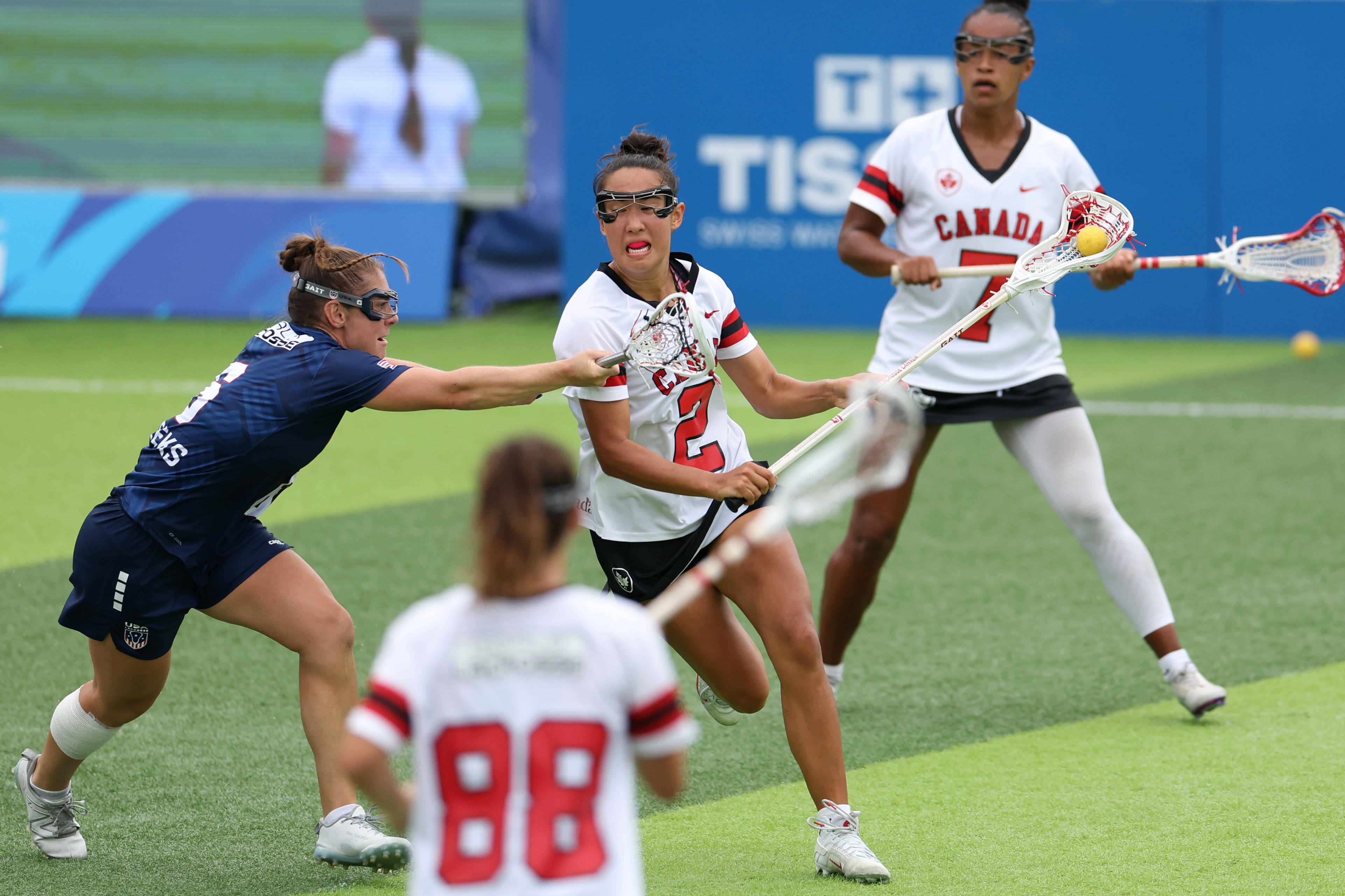 (成都世运会)棍网球——美国队夺得女子金牌