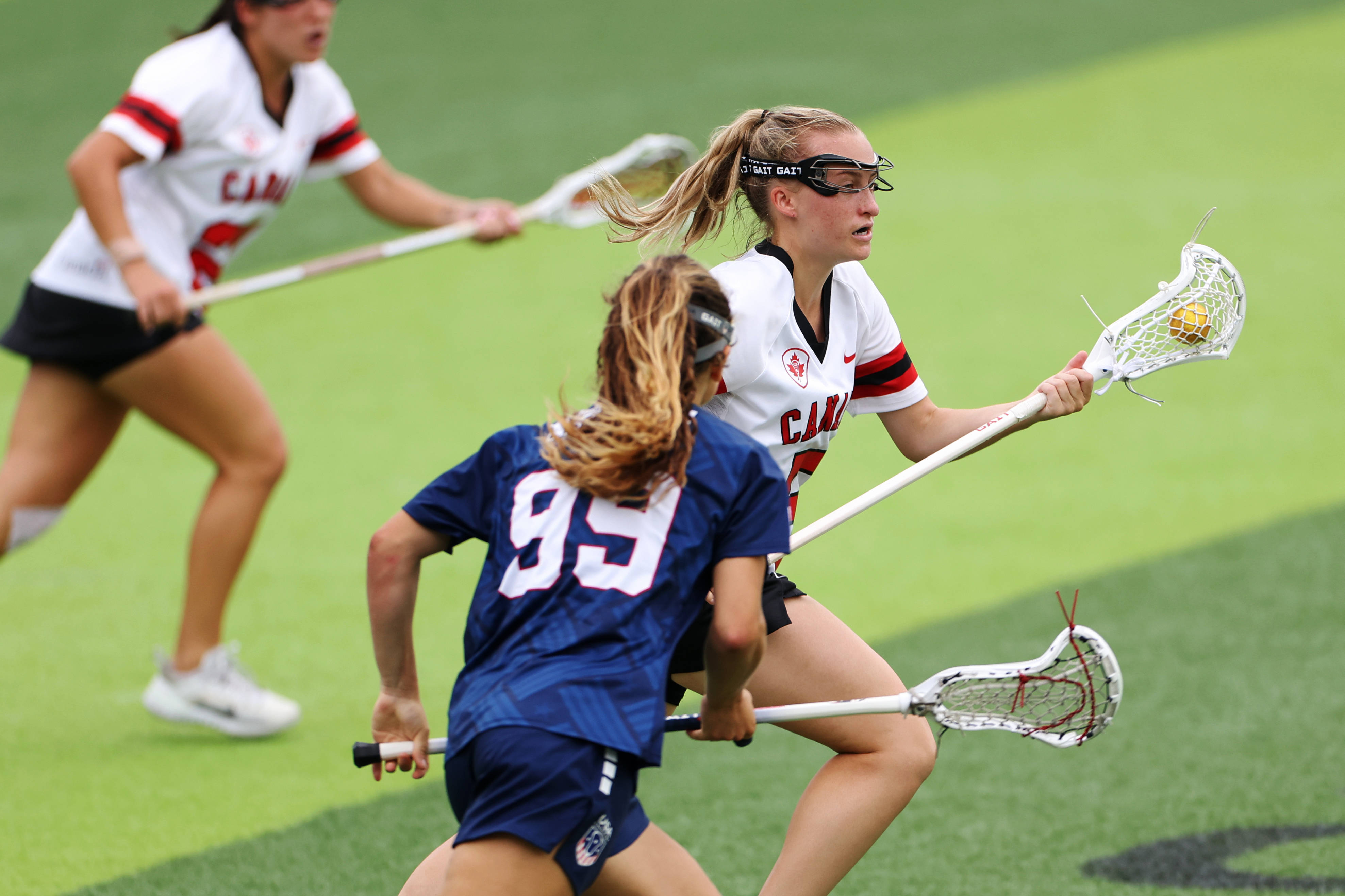 (成都世运会)棍网球——美国队夺得女子金牌