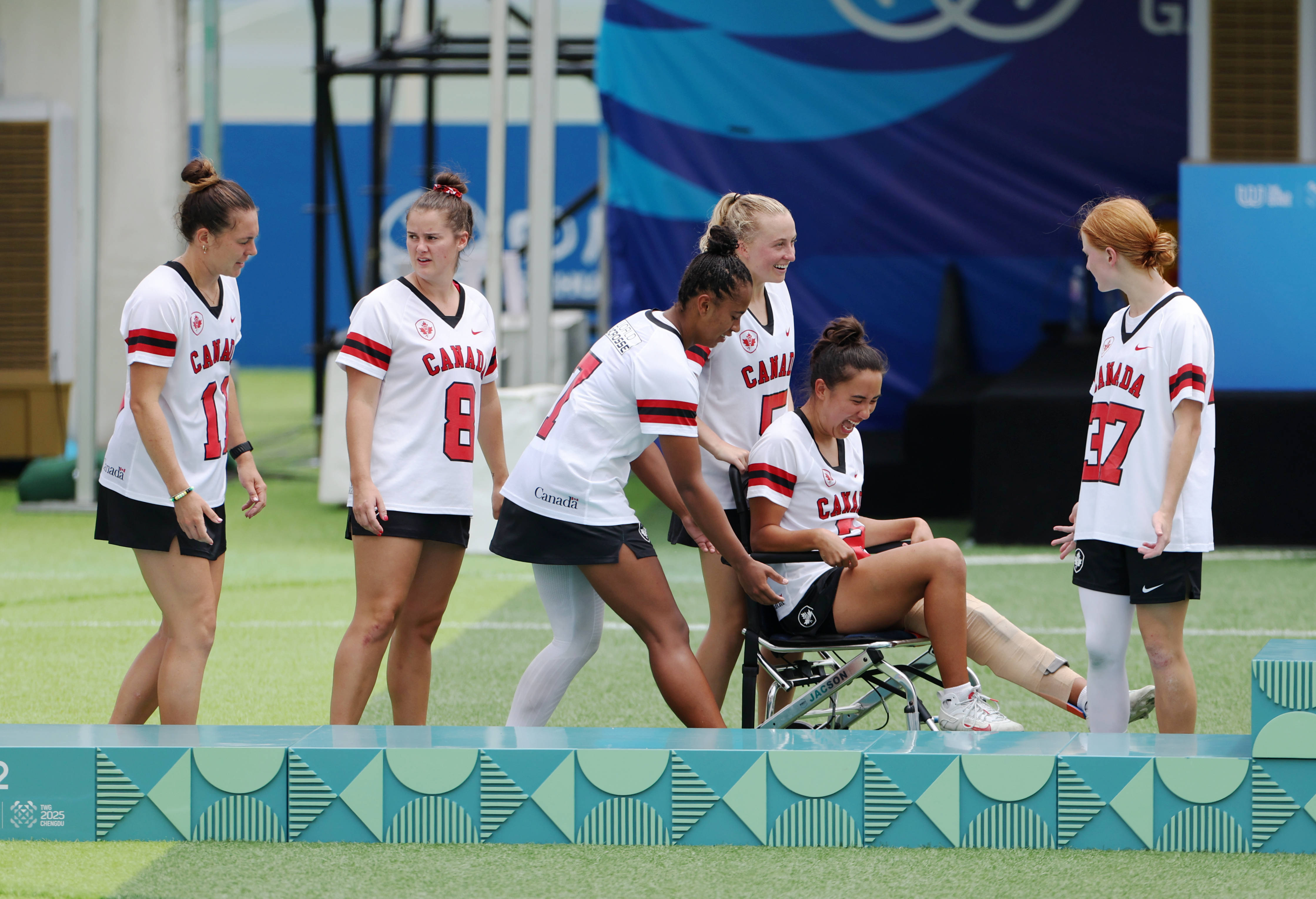 (成都世运会)棍网球——美国队夺得女子金牌